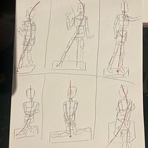 Il mio progetto del corso: Disegno della figura umana in pose espressive. Fine Arts, Sketching, Drawing, Sketchbook, and Figure Drawing project by Sara - 01.11.2024
