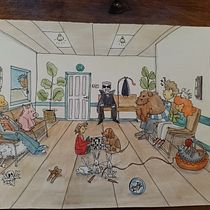 Mi proyecto del curso: El arte del sketching: transforma tus bocetos en arte Ein Projekt aus dem Bereich Traditionelle Illustration, Bleistiftzeichnung, Zeichnung und Sketchbook von Agustina Romé - 11.01.2024