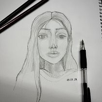 projeto final do curso: Caderno de retratos: explore o rosto humano. Sketching, Drawing, Portrait Drawing, Artistic Drawing, and Sketchbook project by Emanuelle Dias - 01.12.2024
