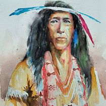 My project for course: Artistic Portrait with Watercolors. Fine Arts, Painting, Watercolor Painting, and Portrait Drawing project by Pawint Eungprabhanth - 01.12.2024