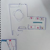 Meu projeto do curso: Design de iluminação de interiores. Projekt z dziedziny  Architektura, Architektura wnętrz, Projektowanie oświetlenia, Architektura c i frowa użytkownika Camila Venezi Cardoso Gomes Mendes - 12.01.2024