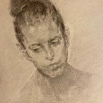 My project for course: Graphite Drawing Techniques for Planar Portraiture. Fine Arts, Sketching, Drawing, Portrait Drawing, Realistic Drawing, and Artistic Drawing project by fareena - 01.12.2024
