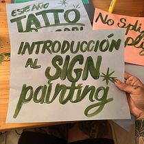 Mi proyecto del curso: Introducción al sign painting. Un projet de Lettering de wasabi tacos - 13.01.2024