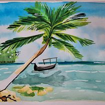 Mi proyecto del curso: Cuaderno de viaje en acuarela. Traditional illustration, Watercolor Painting, Architectural Illustration, and Sketchbook project by leilamore14 - 01.12.2024