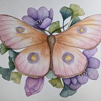 My project for course: Naturalist Illustrations with Watercolors: Drawing and Composition. Traditional illustration, Drawing, Watercolor Painting, and Naturalistic Illustration project by estappaerts - 01.12.2024