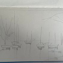 Mon projet du cours : Peinture de paysages marins à l'aquarelle. Un proyecto de Pintura, Pintura a la acuarela e Ilustración naturalista				 de nive57 - 13.01.2024