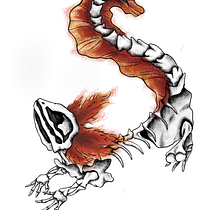 Meu projeto do curso: Técnicas de tatuagem blackwork com fine line. Tattoo Design project by Gabriella Borges - 01.13.2024