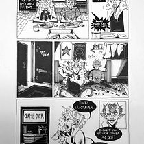 Il mio progetto del corso: Design di vignette e storytelling visivo per fumetti. Projekt z dziedziny Trad, c, jna ilustracja, Komiks, R, sunek ołówkiem,  R, sunek,  R i sunek atramentem użytkownika yelisadami04 - 14.01.2024