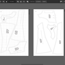 My project for course: Patterning with Adobe Illustrator. Een project van Patroonontwerp,  Modeontwerp y Patroonontwerp en kleermakerij van Rebeca Navarro - 15.01.2024