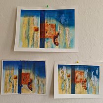 My project for course: Watercolour Texture Masterclass. Projekt z dziedziny  Sztuki piękne,  Malarstwo i Malowanie akwarelą użytkownika Glorieux Ludwig - 15.01.2024