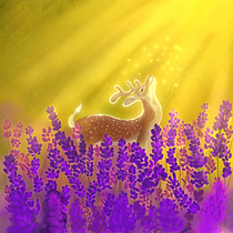 Mi proyecto del curso: Escenas atmosféricas en Procreate: pinta con colores y luces. Ilustração digital projeto de julieth chacón - 15.01.2024