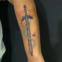 Mi proyecto del curso: Técnicas de color para tatuajes. Traditional illustration, Drawing, Digital Illustration, Tattoo Design, and Digital Drawing project by Melissa Romo - 02.10.2025