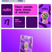 Netto's Candy. Br, ing e Identidade, Tipografia, e Design de logotipo projeto de tessanetto - 15.01.2024