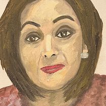 Mi proyecto del curso: Retrato con pintura al óleo: explora la luz y las sombras. Fine Arts, Painting, and Oil Painting project by lbenrey - 01.11.2024