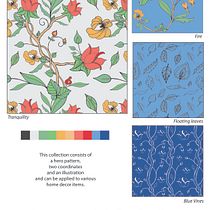 My project for course: Pattern design for homeware products. Un progetto di Graphic design, Product design, Pattern design e Illustrazione digitale di Hannecke Du Plessis - 07.01.2024