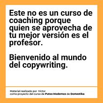 Mi proyecto del curso: Copywriting para copywriters. Advertising, Cop, writing, Stor, telling, and Communication project by victorganazafdez - 01.16.2024