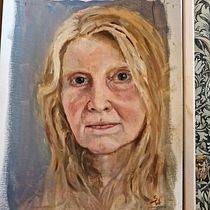 My project for course: Portrait Painting with Oil: Explore Light and Shade. Fine Arts, Painting, and Oil Painting project by Sissel - 01.16.2024