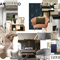 Mi proyecto del curso: Iniciación al diseño de interiores - Habitación / Espacio de trabajo. Un projet de Architecture d'intérieur, Design d'intérieur, Décoration, Décoration d'intérieur, Retail design , et Design d'espace de micaferreiro8 - 16.01.2024