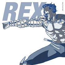 Rex - Ilustração de personagens futuristas: do conceito ao design final. Un proyecto de Diseño de personajes, Dibujo e Ilustración digital de Gian Lucca Veronez Tola - 16.01.2024