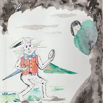 Mi proyecto del curso: Introducción a la ilustración infantil. Traditional illustration, Fine Arts, Painting, Pencil Drawing, Drawing, Watercolor Painting, Children's Illustration, and Narrative project by Neus Bonet Sala - 01.17.2024