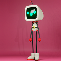 Meu projeto do curso: Introdução ao design 3D e modelagem com Blender. Motion Graphics, Character Design, Product Design, and 3D Modeling project by Geovanna Steinbach Bertoni Tanjoni - 01.15.2024