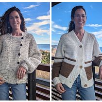 Mi proyecto del curso: Top-down: prendas a crochet de una sola pieza. Fashion Design, Fiber Arts, DIY, Crochet, and Textile Design project by aiesda - 01.17.2024