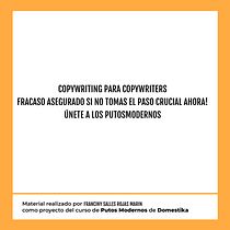 Mi proyecto del curso: Copywriting para copywriters. Advertising, Cop, writing, Stor, telling, and Communication project by Franciny Rojas - 01.17.2024