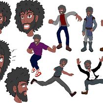 Meu projeto do curso: Desenho de personagens mangá do zero. Traditional illustration, Character Design, Comic, Pencil Drawing, Drawing, and Manga project by Elias Florentino - 01.18.2024