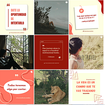 Re-designing my feed. Design gráfico, Marketing, Redes sociais, Instagram, e Design digital projeto de Astrid - 15.01.2024