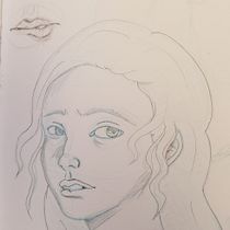 My project for course: Portrait Sketchbooking: Explore the Human Face. Sketching, Drawing, Portrait Drawing, Artistic Drawing, and Sketchbook project by gchungcreativedesign - 01.18.2024