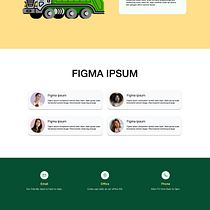 My project for course: Web Design with Figma: Building Striking Compositions. Projekt z dziedziny UX / UI, Web design, Projektowanie aplikacji mobiln, ch, Projektowanie c, frowe, Projektowanie aplikacji, Projektowanie produktu c i frowego użytkownika jiayu.kuo.joyce - 17.01.2024