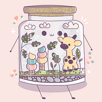 Mi proyecto del curso: Diseño de mundos kawaii: crea ilustraciones alegres. Character Design, Digital Illustration, and Manga project by Ayly Bugliolo - 01.18.2024