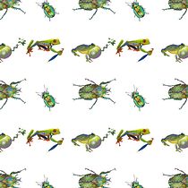 My project for course: Scientific Illustration for Pattern Design. Projekt z dziedziny Trad, c, jna ilustracja, Pattern design, Ilustracja c, frowa, Ilustracja naturalist i czna użytkownika denbyleslie - 18.01.2024