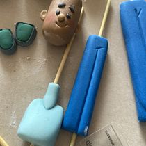 Mi proyecto del curso: Modelado de personajes con pasta de azúcar. Un projet de Design , Conception de personnages , et DIY de Keysi Alban Obiedo - 18.01.2024
