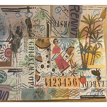 Mein Abschlussprojekt für den Kurs: Kreatives Notizbuch: Collage, Stempel, Decoupage. Ilustração tradicional, Colagem, Papercraft, e Sketchbook projeto de schnorchelboot - 18.01.2024