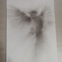 Mi proyecto del curso: Dibujo expresivo con carboncillo. Drawing, Fine Arts, Portrait Drawing, and Naturalistic Illustration project by paulo obreque - 01.18.2024