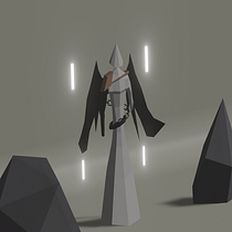 Mi proyecto del curso Low Poly, una vision menor a un proceso de aprendizaje aun mayor. Ein Projekt aus dem Bereich 3D, 3-D-Modellierung, Videospiele, Design von 3-D-Figuren und Design für Videospiele von mendozabarriozsantiago - 16.01.2024