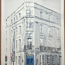 My project for course: Architectural Sketching with Watercolor and Ink. Sketching, Drawing, Watercolor Painting, Architectural Illustration, Sketchbook & Ink Illustration project by johnmhome - 01.01.2024