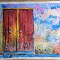 My project for course: Watercolour Texture Masterclass. Fine Arts, Painting, and Watercolor Painting project by Catherine Hackett - 01.20.2024