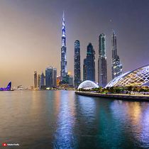 The Future City of Dubai. Un projet de Intelligence Artificielle de Angelo Moscoso - 17.01.2024