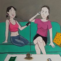 Mi proyecto del curso: Ilustración Lifestyle: da voz, color y expresión a tus personajes. Un projet de Illustration traditionnelle, Conception de personnages, Dessin , et Peinture gouache de Yaiza Ruiz Medina - 20.01.2024