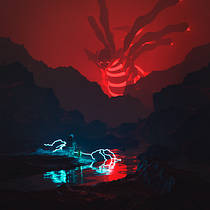 Mi proyecto del curso: Ilustración fantástica 3D con Blender. 3D, Digital Illustration, and 3D Design project by Hodei Piquer Garcia - 01.20.2024
