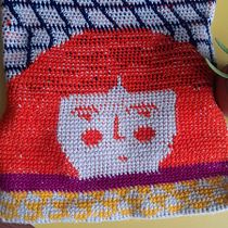 Mi proyecto del curso: Tapestry: técnica de crochet para dibujar con hilos. Accessor, Design, Pattern Design, Fiber Arts, DIY, Crochet, and Textile Design project by cbozapac - 01.19.2024