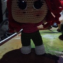 Mi proyecto del curso: Amigurumis: personas tejidas a crochet. Arts, Crafts, To, Design, Fiber Arts, Crochet, Amigurumi, and Textile Design project by Ana Goreti Vázquez Gutiérrez - 01.20.2024