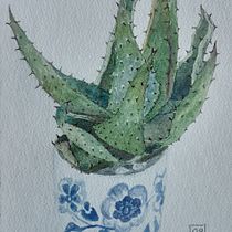 Mój projekt z kursu: Szkicownik botaniczny: ilustracja jako sztuka medytacji. Pintura em aquarela e Ilustração botânica projeto de annaya - 21.01.2024