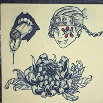 Mi proyecto del curso: Tatuaje para principiantes. Espero opiniones! c:. Tattoo Design project by Alex Ferrer - 01.21.2024