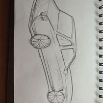 My project for course: Car Design sketching. Design, Design industrial, Design de produtos, e Esboçado projeto de Elías Cueik - 21.01.2024