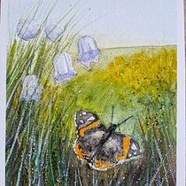 My project for course: Illustrating the Natural World with Watercolor and Charcoal. Traditional illustration, Painting, and Naturalistic Illustration project by Tess - 01.21.2024