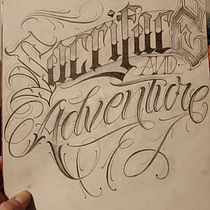 Mi proyecto del curso: Lettering para tatuajes. Un projet de Calligraphie, Lettering , et Conception de tatouage de Marc Soler Ros - 18.01.2024