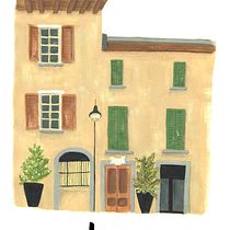 Mein Abschlussprojekt für den Kurs: Gouache-Techniken für Illustrationen. Traditional illustration, Sketching, Creativit, Drawing, Watercolor Painting, Sketchbook, and Gouache Painting project by sara.straumann - 01.21.2024
